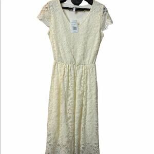 Solgee New Ivory Dress Size S